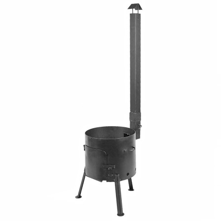 Stove with a diameter of 360 mm with a pipe for a cauldron of 12 liters в Воронеже