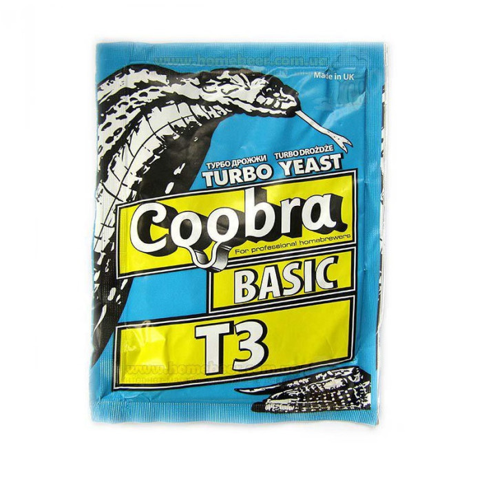 Турбодрожжи спиртовые "COOBRA" BASIC T3 (90 гр) в Воронеже