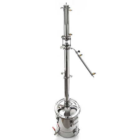 Packed distillation column 30/350/t with CLAMP 3 inches в Воронеже
