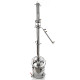 Packed distillation column 30/350/t with CLAMP 3 inches в Воронеже