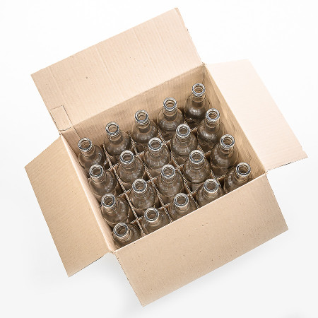 20 bottles of "Guala" 0.5 l without caps in a box в Воронеже