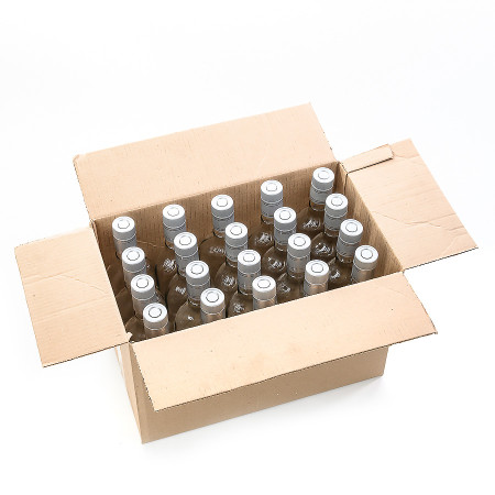 20 bottles "Flask" 0.5 l with guala corks in a box в Воронеже